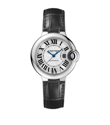 Đồng hồ CARTIER Ballon Bleu de Cartier 33mm mặt số màu trắng