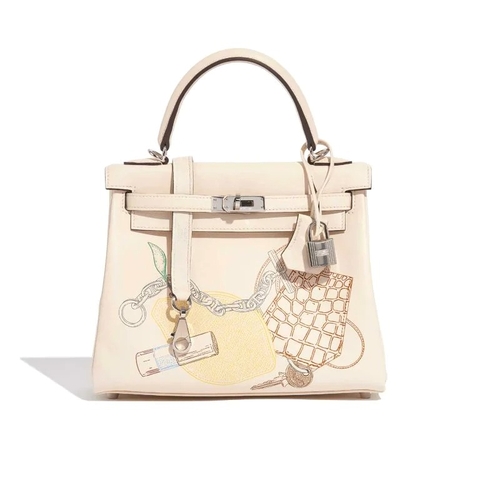TÚI Hermès Kelly In and Out 25 Swift Nata