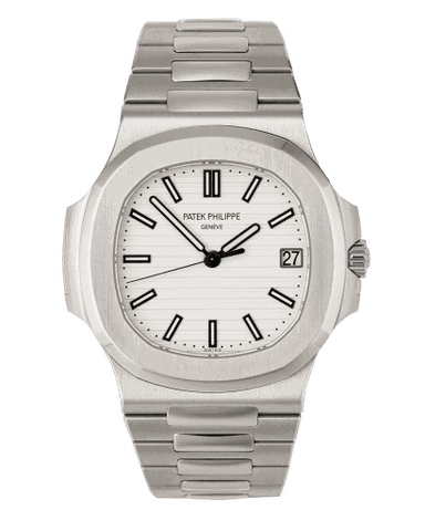 Đồng hồ Patek Philippe Nautilus Jumbo 5711/1A mặt số màu trắng