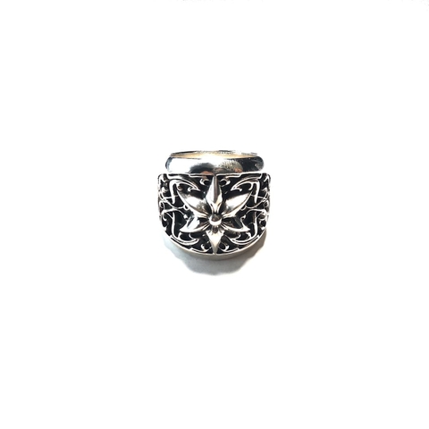 NHẪN CHROME HEARTS CROWHEART SIX POINTED STAR VINE Bạc S925