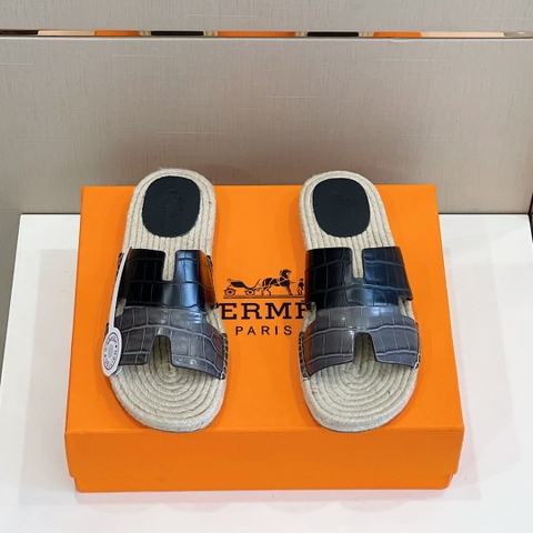 DÉP HERMES IZMIR ESPADRILLES H SANDAL AAA