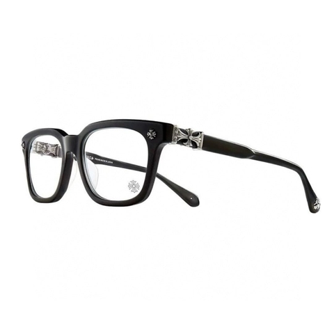 Kính CHROME HEARTS KROXIN 925 ACETATE FRAME HIGH CLASSY AAA MÀU ĐEN