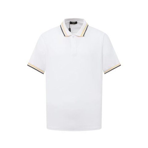 ÁO FENDI POLO SHIRT WHITE MÀU TRẮNG