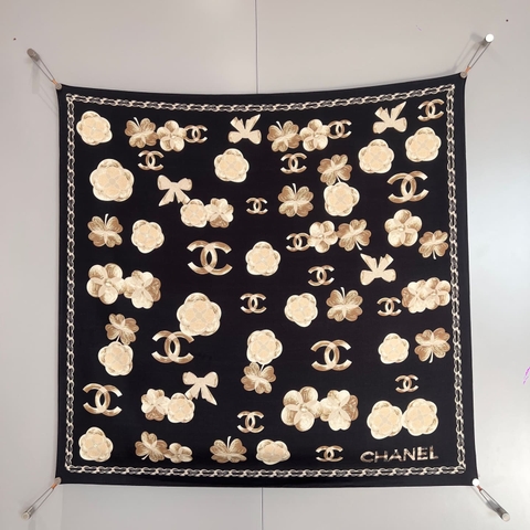 KHĂN CHANEL TOP QUALITY AAA SILK