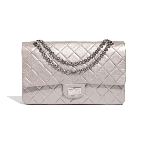 TÚI Chanel Karl Lagerfeld Lamb Silver