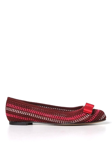 GIÀY SALVATORE FERRAGAMO Pink ballet flats shoes