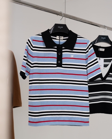 ÁO MIU MIU POLO - SHIRT DỆT KIM