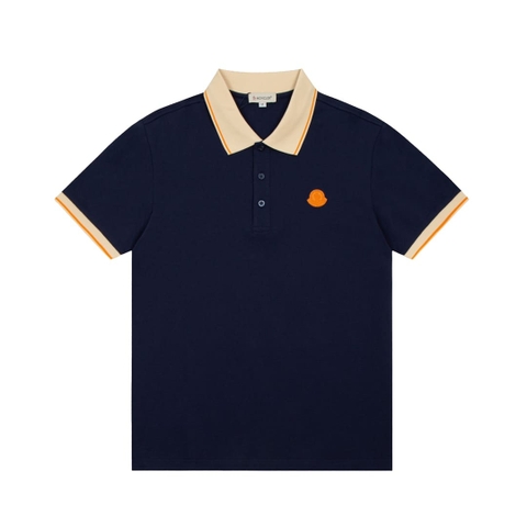 ÁO MONCLER POLO SHIRT BLACK MÀU ĐEN