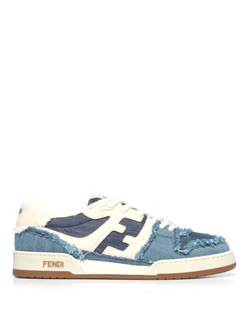 GIÀY FENDI Match Fendi sneakers in denim