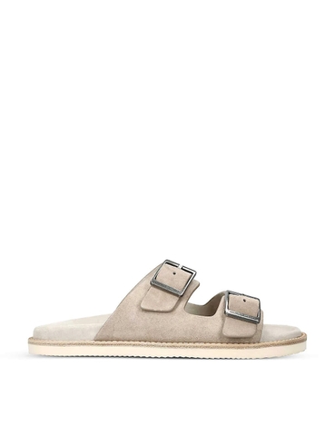 DÉP BRUNELLO CUCINELLI Urban two-strap suede sliders