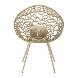 GHẾ Versace Home Mesedia Black Chair