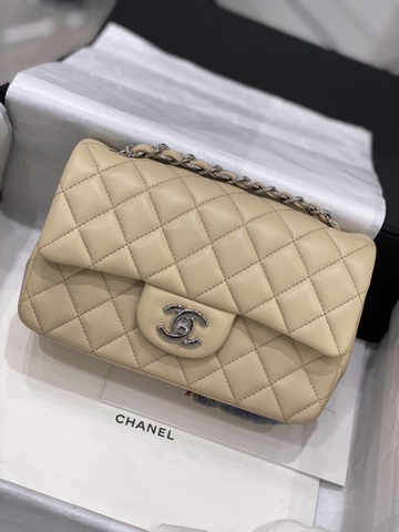 TÚI CHANEL CF 20 BODIN JOYEUX CREAM DA HAAS