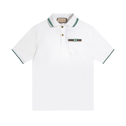 ÁO GUCCI POLO SHIRT WHITE