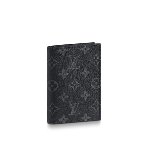 VÍ ĐỰNG HỘ CHIẾU LOUIS VUITTON MONOGRAM ECLIPSE