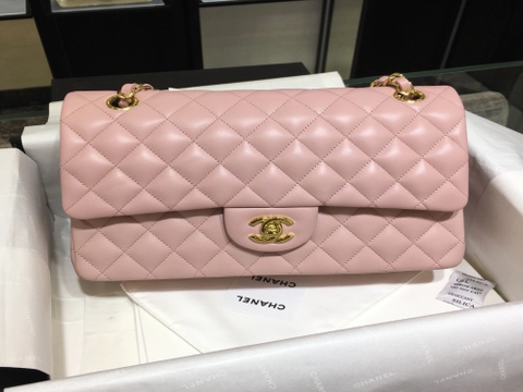 TÚI CHANEL CF 25 LAMBSKIN PINK DA HAAS 25