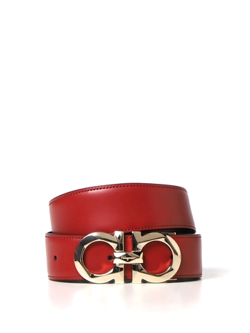 DÂY LƯNG SALVATORE FERRAGAMO Red leather