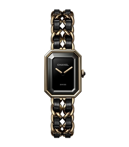 Đồng hồ CHANEL Yellow Gold-Plated Première Edition Originale 26mm mặt số màu đen