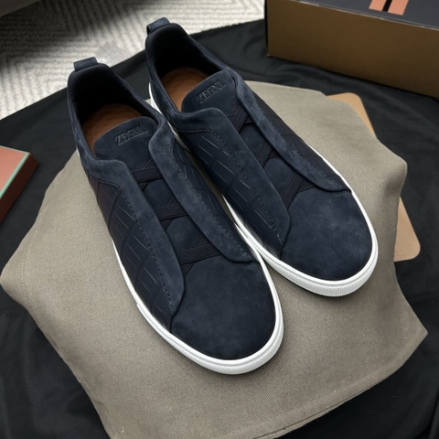 GIÀY ERMENEGILDO ZEGNA TRIPLE STITCH CROCODILE TOP QUALITY SHOES AAA