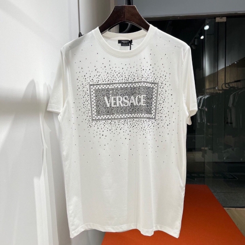 ÁO VERSACE LOGO T SHIRT WHITE