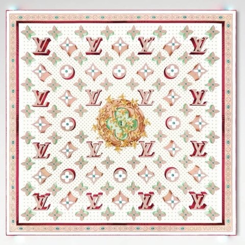 KHĂN LOUIS VUITTON TOP QUALITY AAA SILK