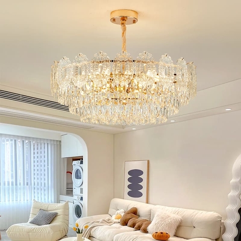 Đèn Chùm pha lê nhà hàng,phòng khách sang trọng S152(Liên hệ để được giá tốt nhất)