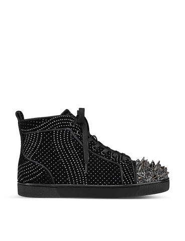 GIÀY CHRISTIAN LOUBOUTIN Lou Orlato leather high-top trainers