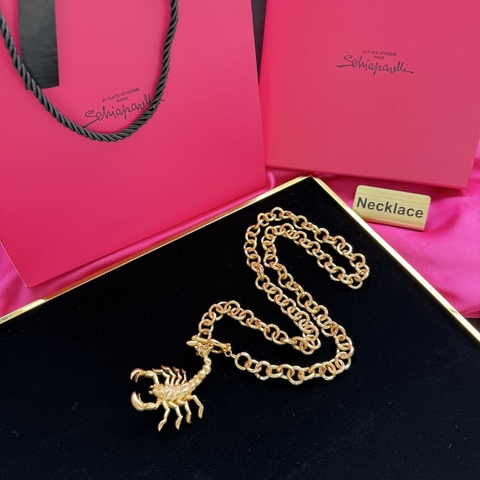 DÂY CHUYỀN SCHIAPARELLI PARIS HÌNH BỌ CẠP