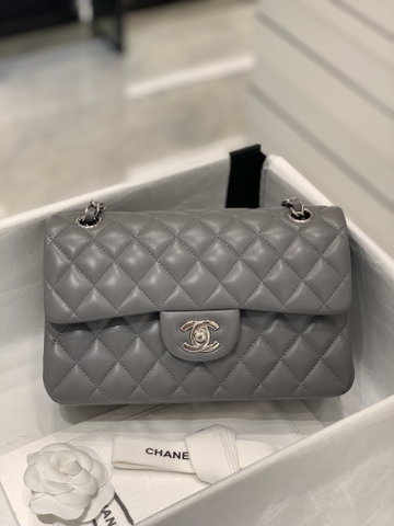 TÚI CHANEL CF 23 BODIN JOYEUX GREY DA HAAS SILVER