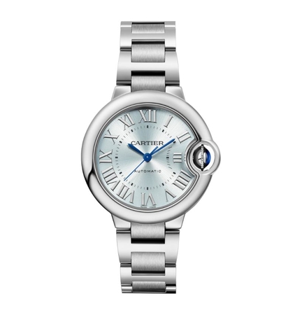 Đồng hồ CARTIER Ballon Bleu de Cartier 33mm mặt số màu trắng