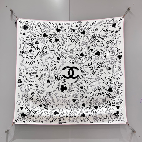 KHĂN CHANEL TOP QUALITY AAA SILK