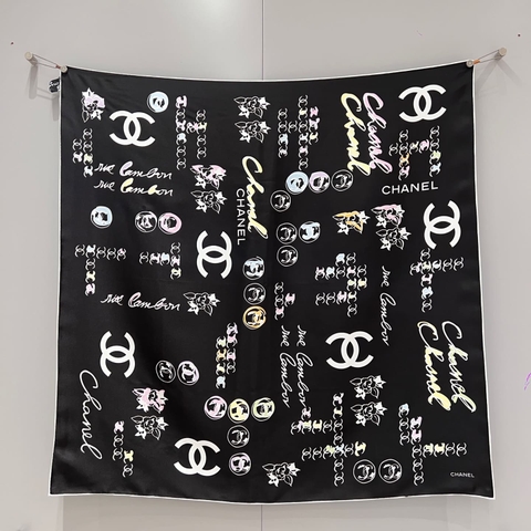 KHĂN CHANEL TOP QUALITY AAA SILK
