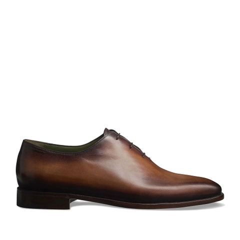 GIÀY BERLUTI Alessandro Demesure Leather Oxford Tobbaco Bis
