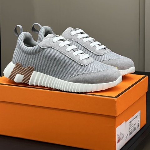 GIÀY HERMES BOUNCING SNEAKER LOW SPORTS GREY