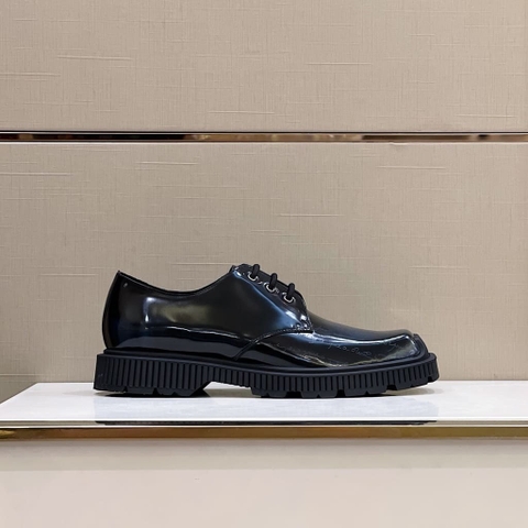 GIÀY BERLUTI CAMDEN DERBY NAVY HANDMADE TOP QUALITY SHOES AAA