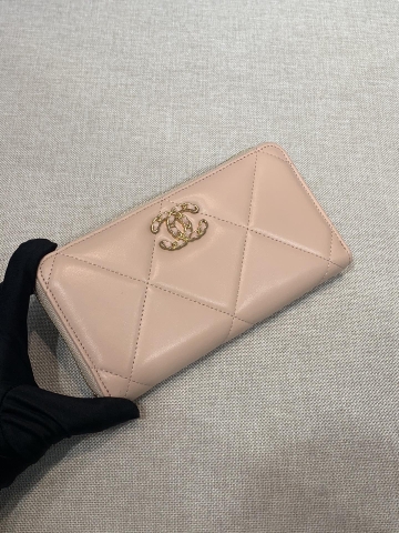 TÚI CHANEL 19 MINI LAMBSKIN PINK HỒNG DA HAAS