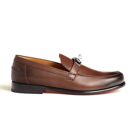 GIÀY HERMES Destin loafer Marron Praline