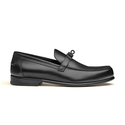 GIÀY HERMES Destin loafer Noir