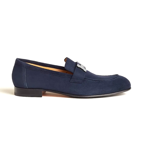GIÀY HERMES Paris Loafer Beige Marine
