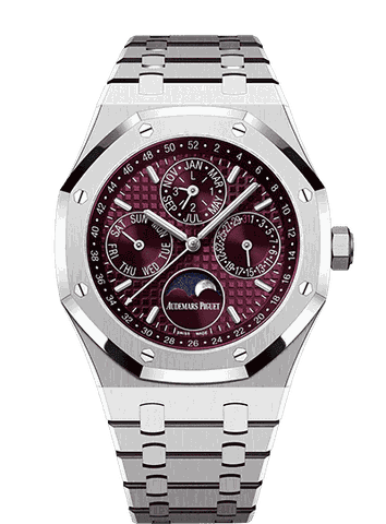 Đồng hồ Audemars Piguet Royal Oak Perpetual Calendar mặt số màu đỏ