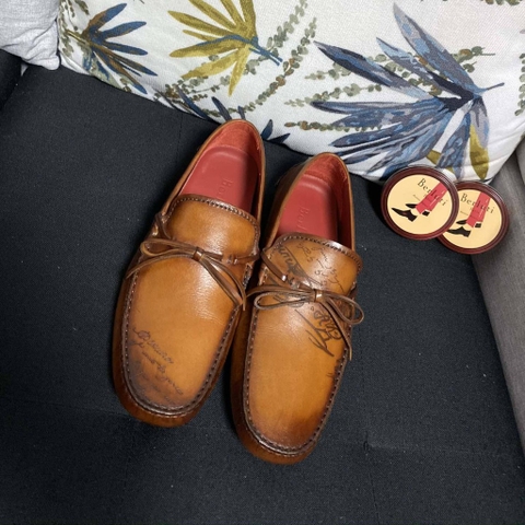 GIÀY BERLUTI ENZO Forever Series Loafers HANDMADE TOP QUALITY SHOES AAA