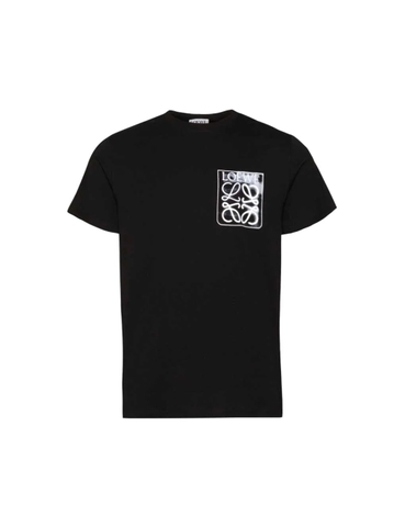 ÁO LOEWE Anagram-embroidered regular-fit cotton-jersey T-shirt