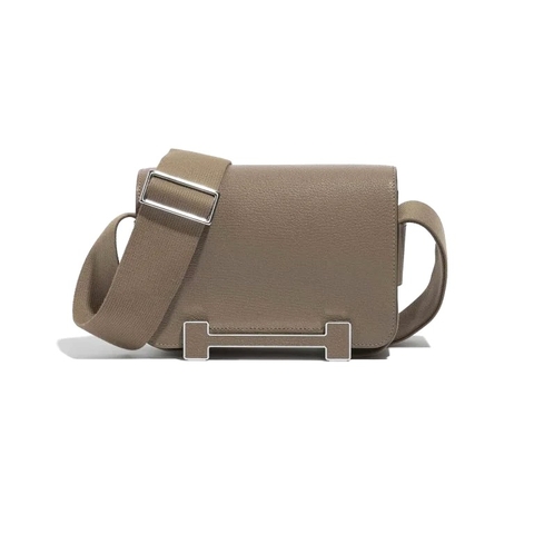 TÚI Hermès Geta Chèvre Mysore Etoupe