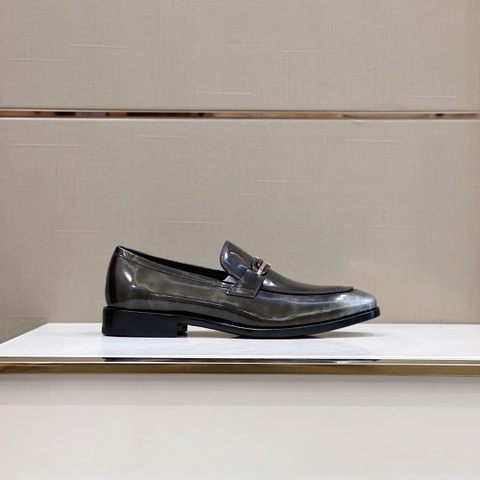 GIÀY SALVATORE FERRAGAMO LOAFER BLACK TOP QUALITY SHOES AAA