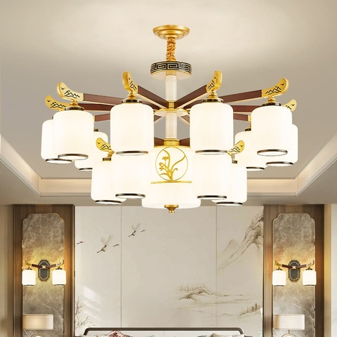 Đèn Chùm kiểu Trung Quốc,biệt thự,nhà hàng,phòng ngủ,phòng khách sang trọng S112(Liên hệ để được giá tốt nhất)