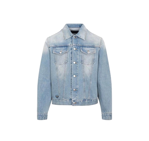 ÁO PRADA DENIM BLUE TOP QUALITY AAA