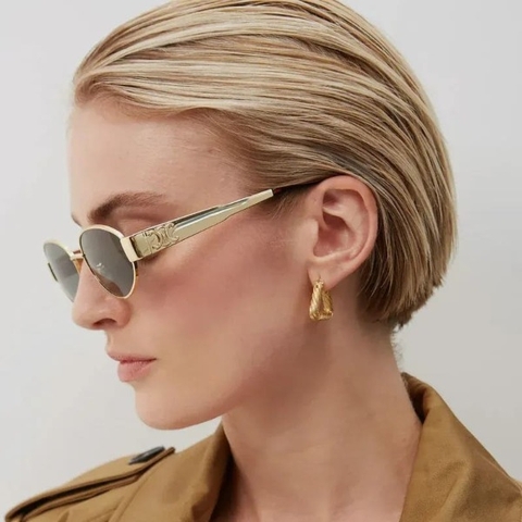 Kính CELINE ARC DE TRIOMPHE METAL FRAME HIGH CLASSY AAA UNISEX