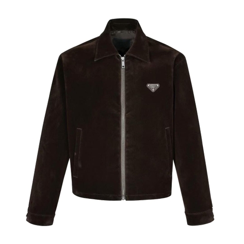 ÁO PRADA VELVET JACKET TOP QUALITY AAA