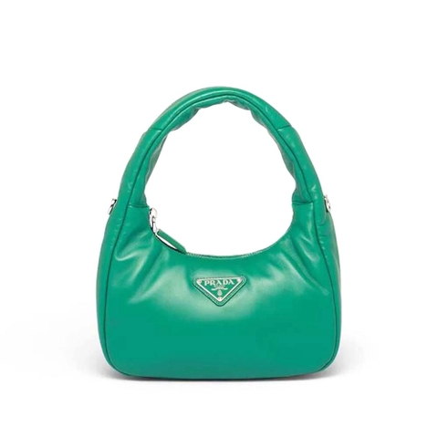 TÚI Prada Soft Padded Nappa Leather Mini-Bag-Green