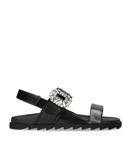GIÀY ROGER VIVIER Slidy Viv Strass Slingback Sandals