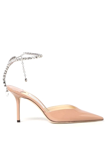 GIÀY JIMMY CHOO Cream heeled high shoes